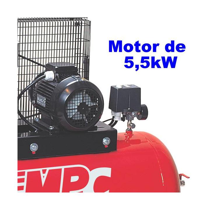 compresor industrial mpc snb30075 75cv con deposito de 300 litros