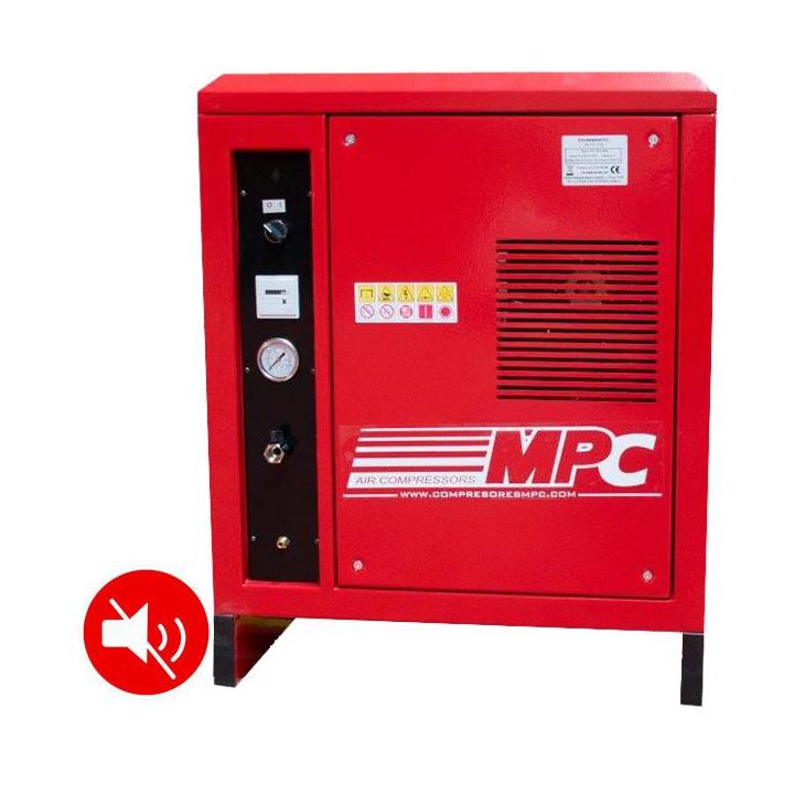 Compresor MPC MUTE500 insonorizado de 500 litros trifásico 10 bar