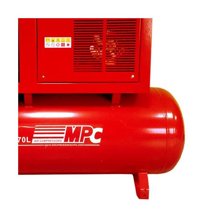 Compresor MPC MUTE500 insonorizado de 500 litros trifásico 10 bar