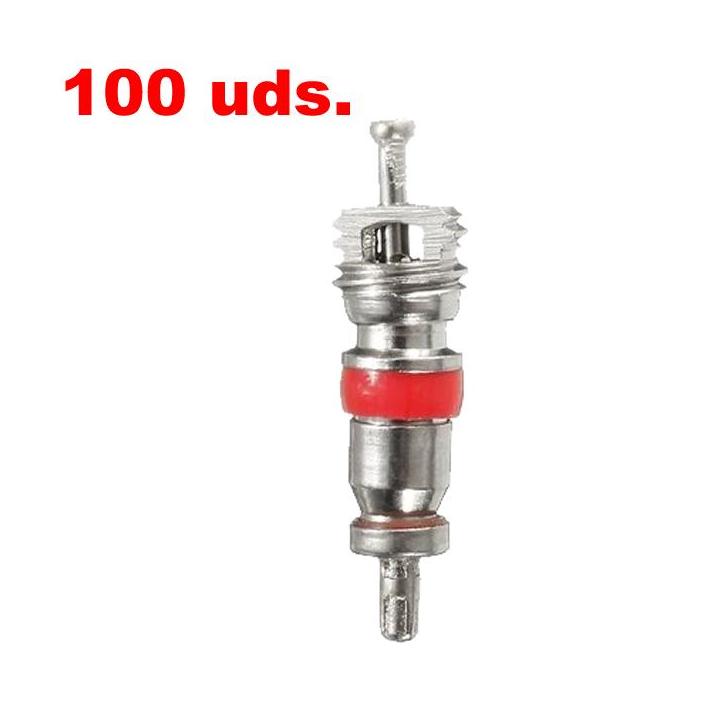 Obuses de válvula inoxidables caja 100 uds