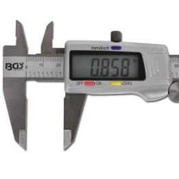calibre digital 150 mm pantalla extralarga doble escala mm pulgadas