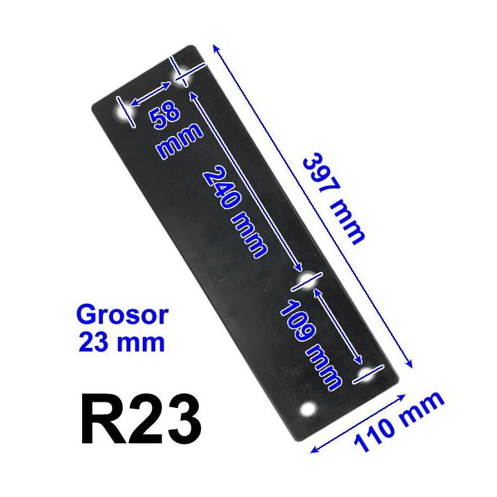 R23 taco de goma para desmontadoras Butler...