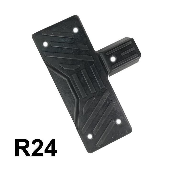 R24 taco de goma para desmontadoras Sicam, Bosch, Sice, Beissbarth...