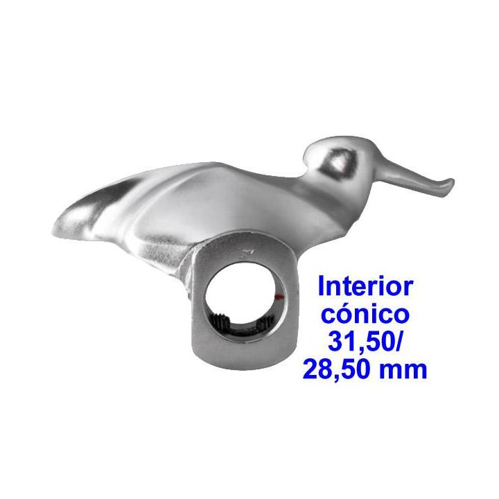 Uña de acero para desmontadora de neumáticos con eje cónico 32-29 mm compatible multimarca