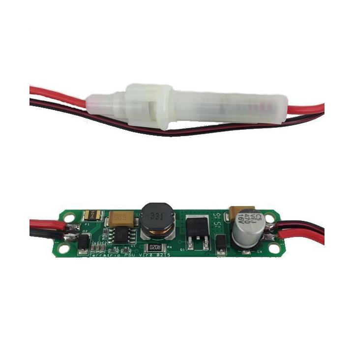 Estabilizador de tensión de 12V, con fusible, para Terratrip y Blunik