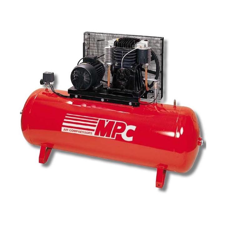 compresor industrial mpc snb30075 75cv con deposito de 300 litros