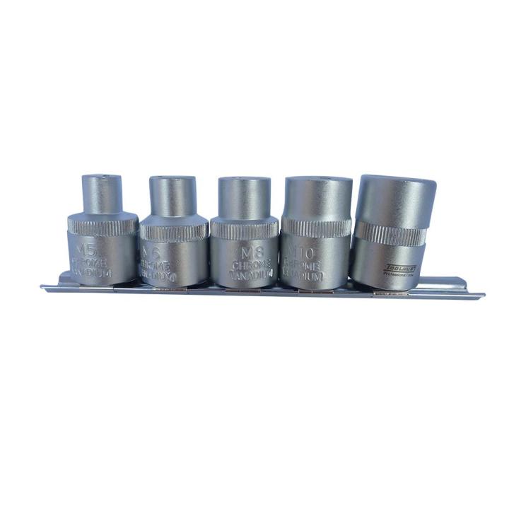 Llaves de vaso triangulares de seguridad Cr-V 1/2"  
