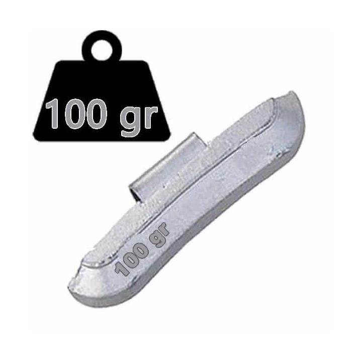 Contrapesa de 100 gramos para calibración de equilibradora
