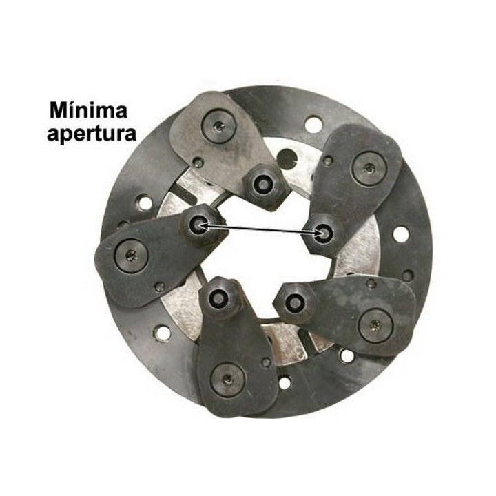 centrador llantas ciegas eje 40mm insercion conica equilibradora