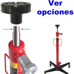 8. Título ALT optimizado Taco de goma reforzado para gato de foso o transmisiones en medidas 22 a 30 mmTOPJACK