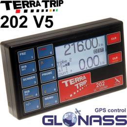 Terratrip 202 GeoTrip V5 con GPS GLONASS para rally de regularidad y navegación