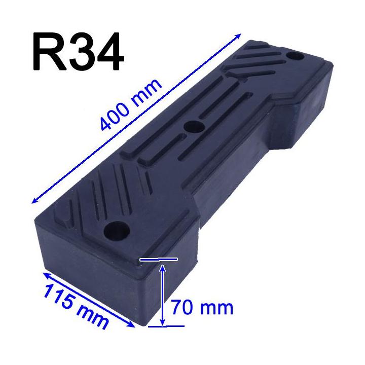R34 taco de goma para desmontadoras de neumáticos
