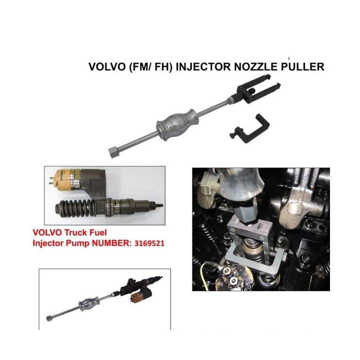 Martillo deslizante extractor para inyectores Volvo FM12, FM440 y FH500