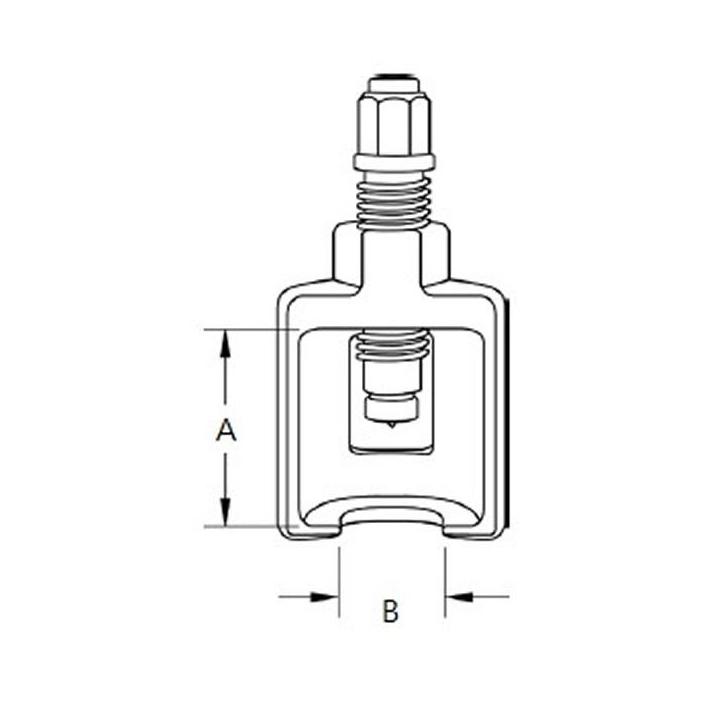 Extractor de brazo Pitman camiones Mercedes MAN medidas 63x42 75x58 75x67 mm acero especial