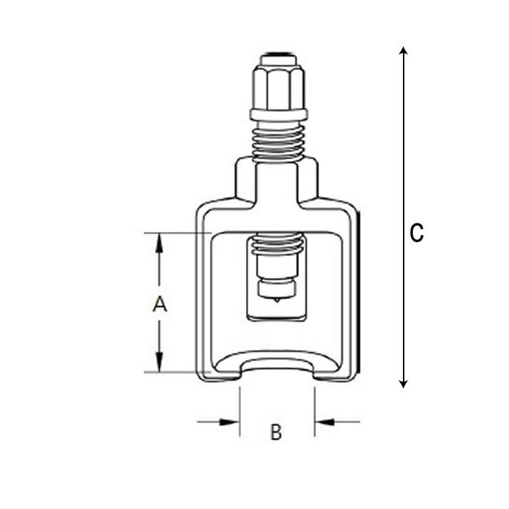 Extractor de rótula 35 mm VW LT, Mercedes Sprinter