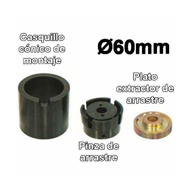 Útil para montaje y desmontaje de silent-block Ø60 mm Mercedes SK