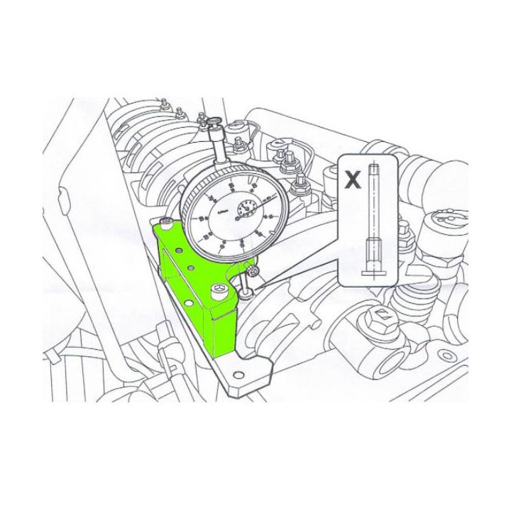 Útil para control y puesta a punto de motor CURSOR IVECO