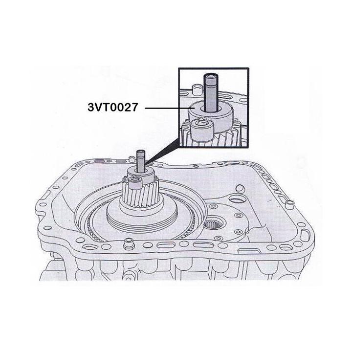 Llave para eje intermedio BALAGUER cajas de cambio Volvo Renault OEM 9996480