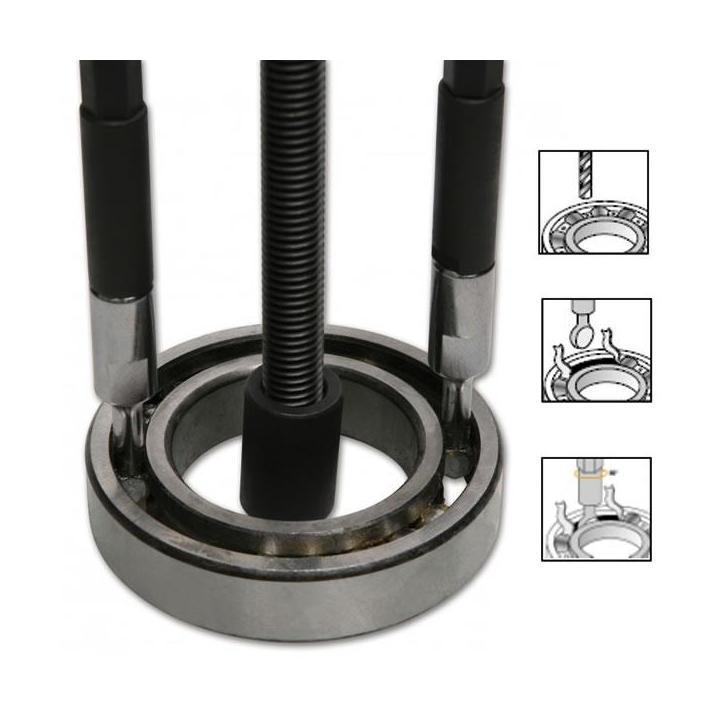 Extractor de rodamiento trasero para caja I-SHIFT