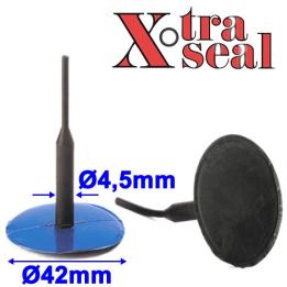 Parche tipo seta 42 mm x 4,5 mm para reparación profesional de pinchazos en neumáticos