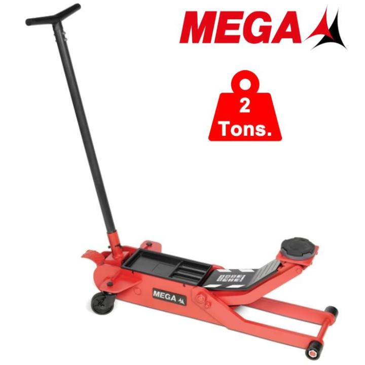 Gato de carretilla MEGA de 2 toneladas ULTRA BAJO 70 mm.