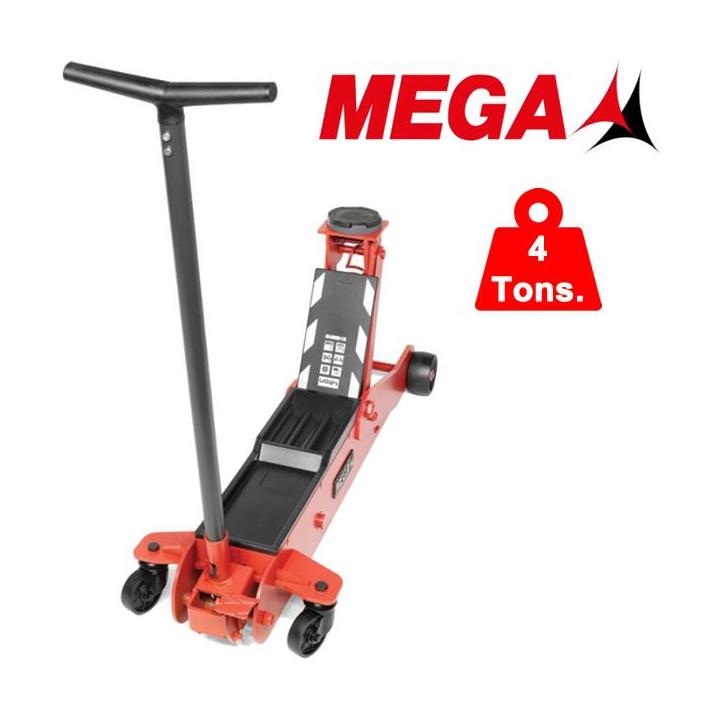 Gato de carretilla MEGA de 4 toneladas