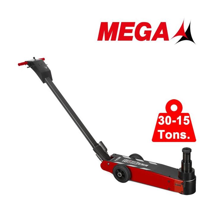 Gato oleo neumático MEGA de 15-30 tons.