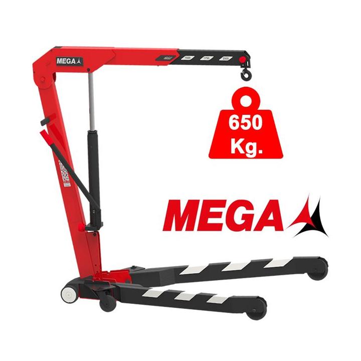Grúa MEGA plegable y capacidad 1 tonelada