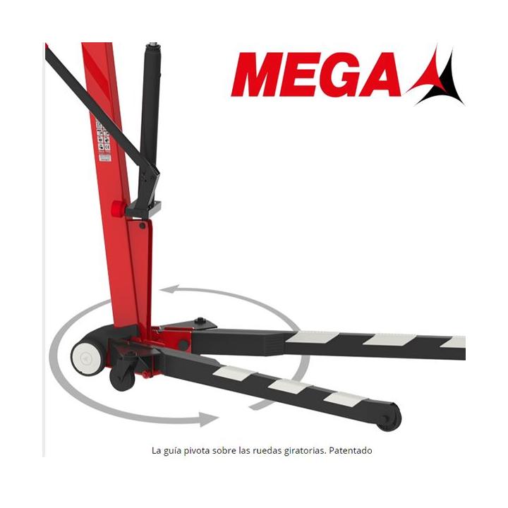 Grúa MEGA plegable y capacidad 2 toneladas