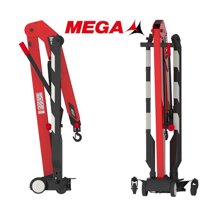 Grúa MEGA plegable y capacidad 2 toneladas