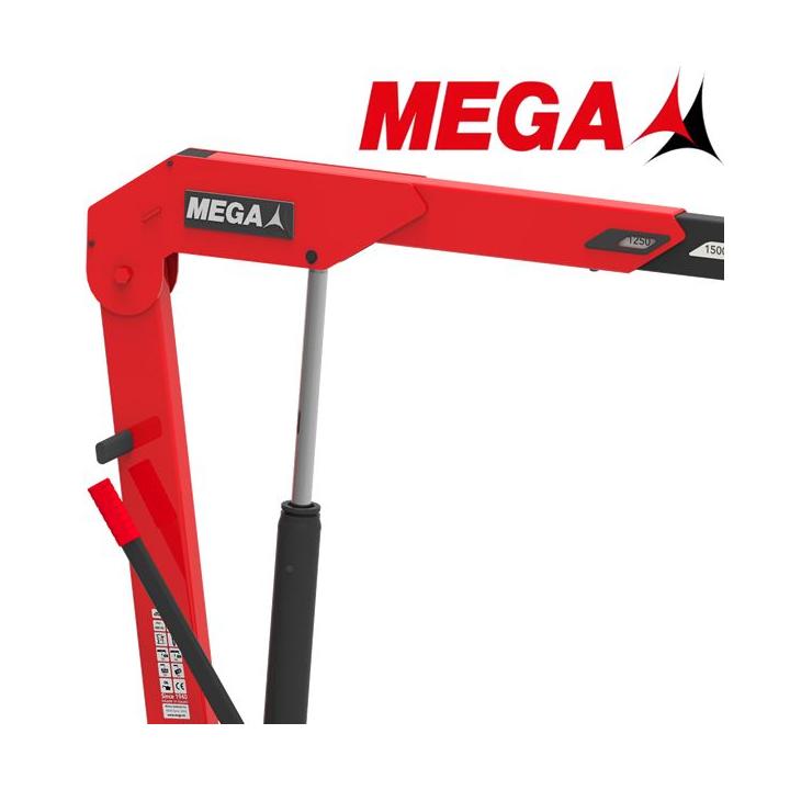 Grúa MEGA plegable y capacidad 2 toneladas