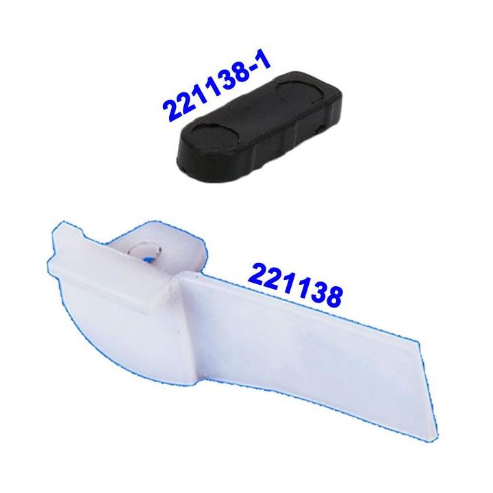 Protección para uña de acero compatible con Butler, Ravaglioli, Space, Sirio y otras. 5 unidades