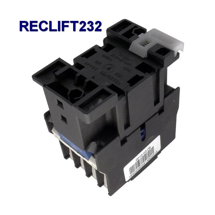 Contactor eléctrico  para cuadro de maniobra de elevador de taller