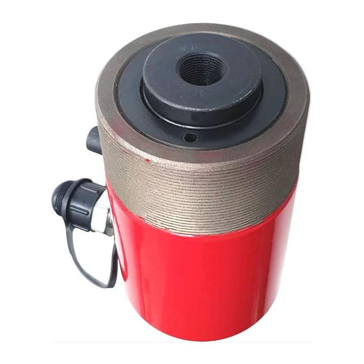 cilindro hidráulico pistón hueco, cilindro hidráulico maquinaria pesada, cilindro tracción compresión, cilindro hidráulico acero