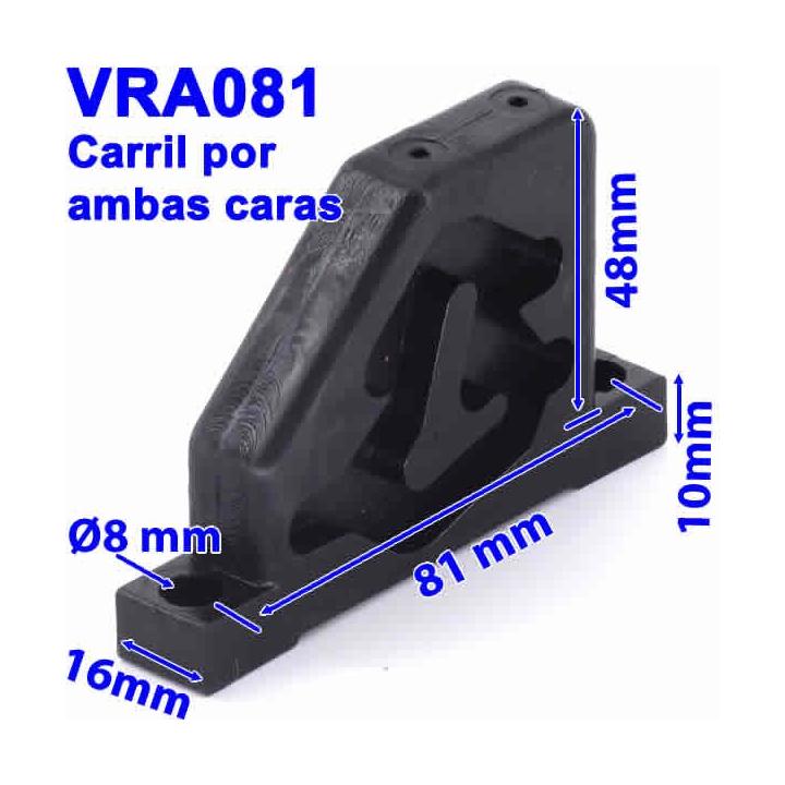 Carril para la biela del pedal de las desmontadoras de neumáticos