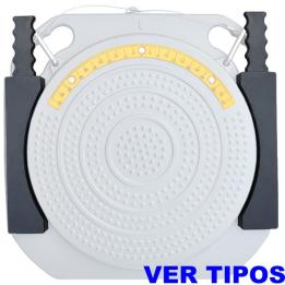 Media luna para los platos giratorios de las alineadora de direcciones