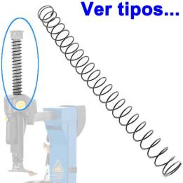 Muelle largo para la torreta de la desmontadora de neumáticos