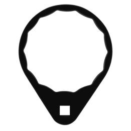 Llave para filtro de aceite 74 mm x 14 Caras