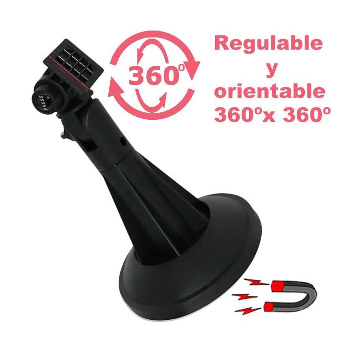 Soporte magnético orientable con imán de neodimio para foco de trabajo TL2