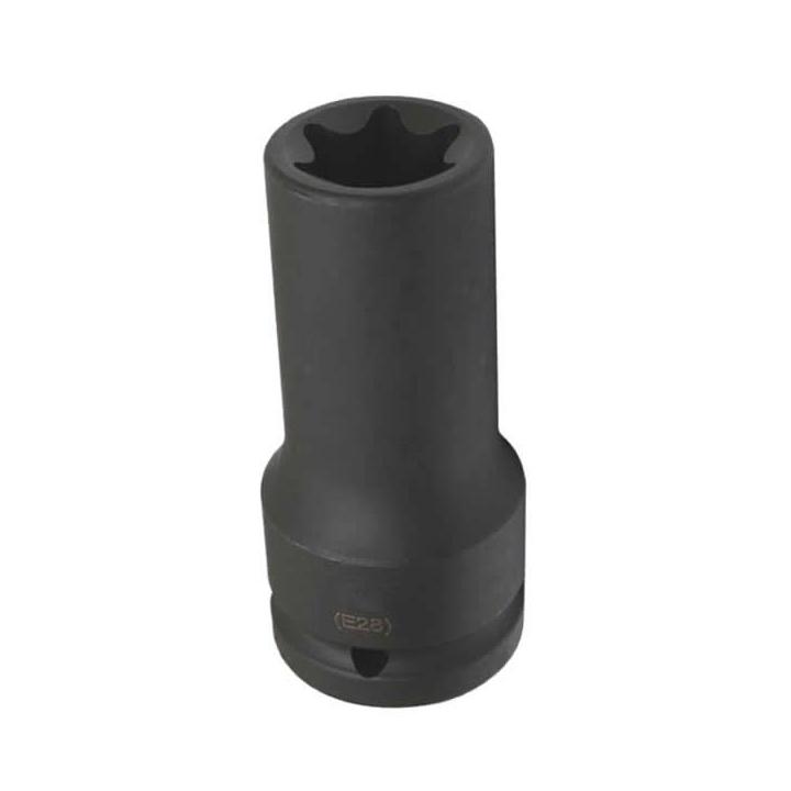 vaso largo impacto e-torx plus hembra e32 3-4 90 mm taller profesional