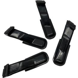 Cubierta para garra de acero compatible con Sicam, Bosch, Accu Turn, Facom, Beissbarth, Tecalemit,GS Boxer.... 4 unidades