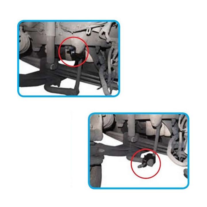 Extractor para la rotula de barra estabilizadora delantera y trasera de Volvo FM12