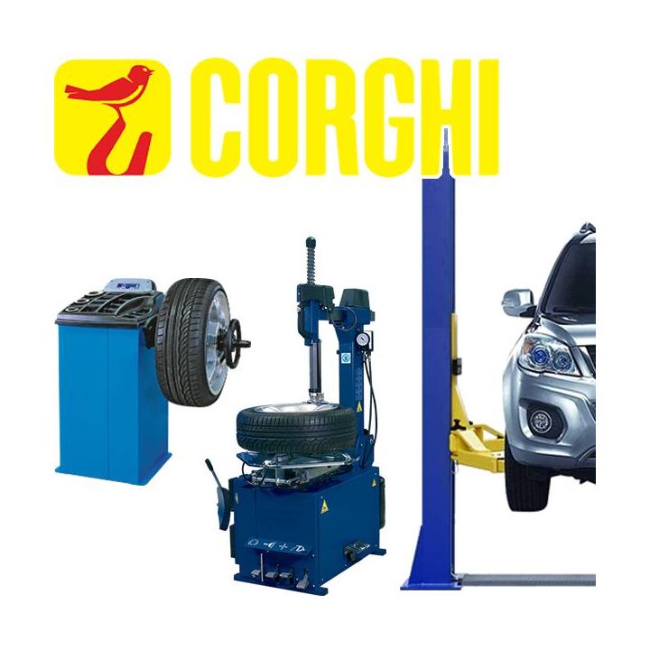 Recambios para elevadores, desmontadoras y equilibradoras de la marca CORGHI