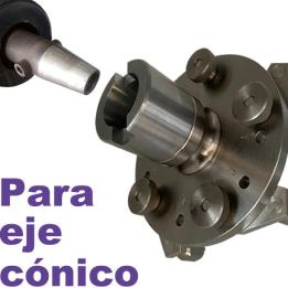 centrador llantas ciegas eje 40mm insercion conica equilibradora