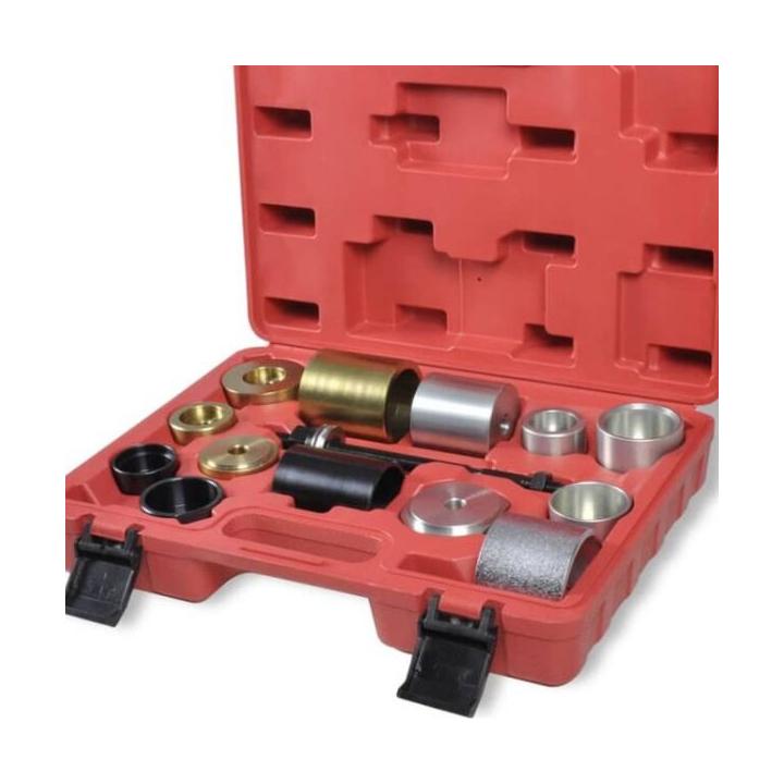 KIT para extraer e instalar silentblocks, rodamientos y retenes de BMW y Mini. 16 piezas