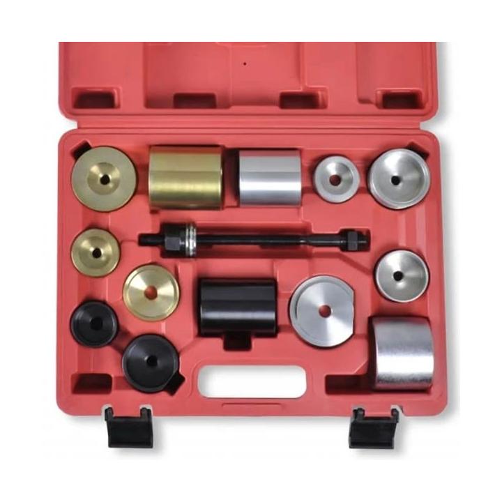 KIT para extraer e instalar silentblocks, rodamientos y retenes de BMW y Mini. 16 piezas