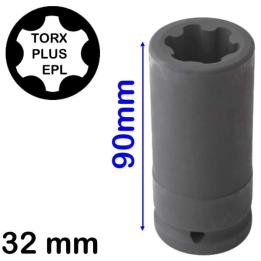 Boca larga de impacto 32 EPL TORX PLUS,  3/4"