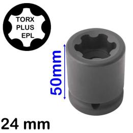 Boca corta de impacto 24 EPL TORX PLUS