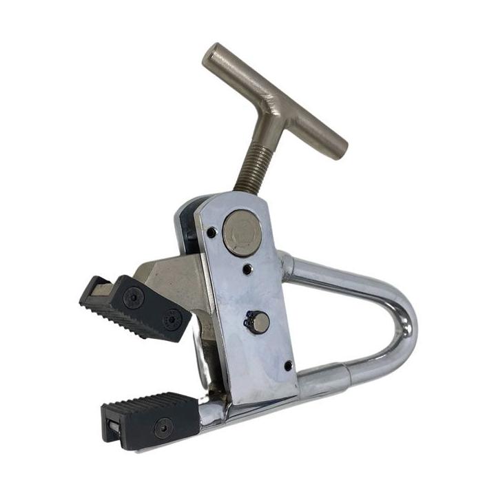 Pinza metálica para desmontadora de neumático de camión
