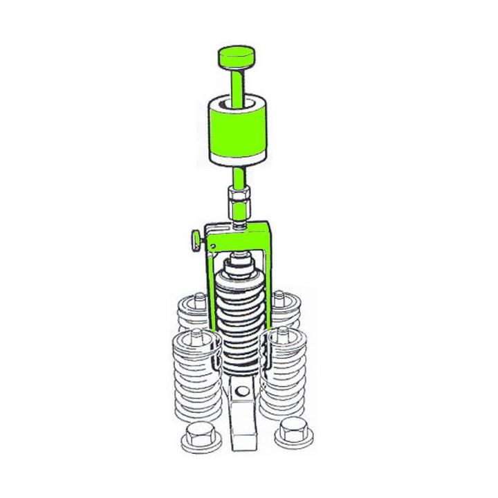 Extractor de inyectores con martillo deslizante para Renault y Volvo industrial